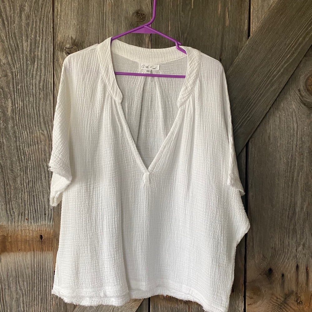 On the road boutique muslin top